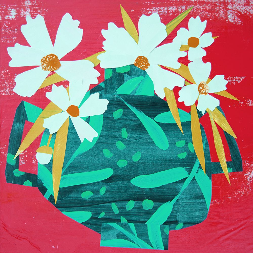 Cobalt Vase art print by Shelley Hampe for $57.95 CAD