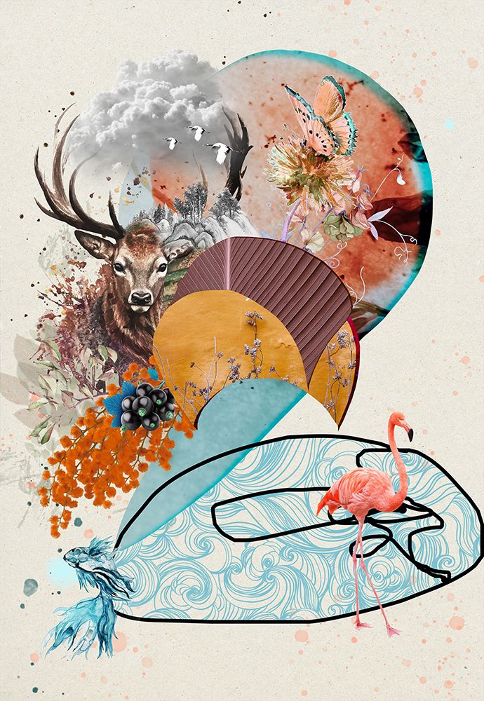 Nature X.png art print by Pelin Atilla for $57.95 CAD