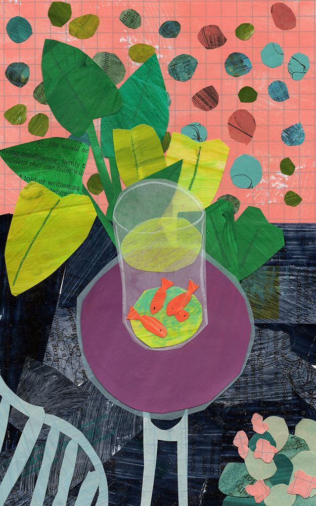 Matisse Goldfish I art print by Shelley Hampe for $57.95 CAD