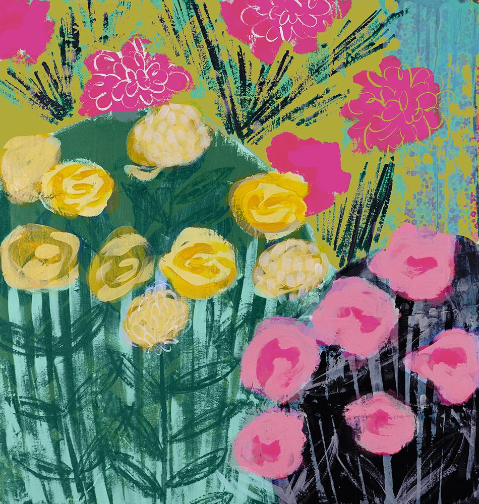 Ham  Pop Garden III art print by Shelley Hampe for $57.95 CAD