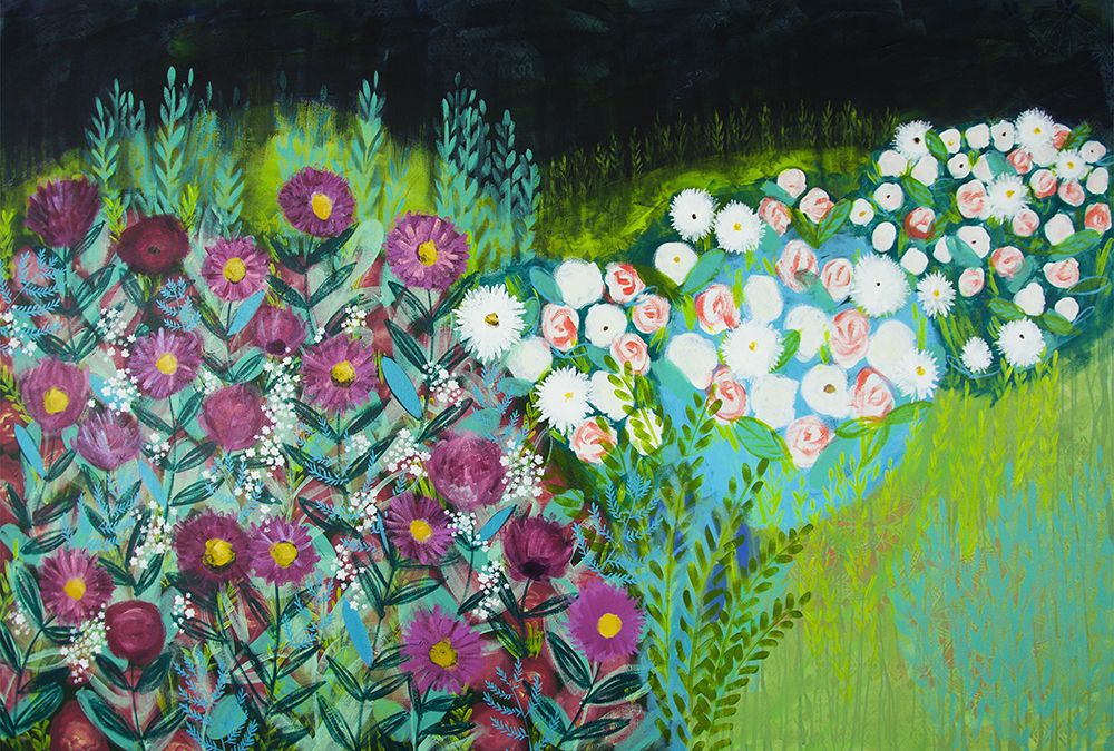 Midnight Landscape Dream art print by Shelley Hampe for $57.95 CAD