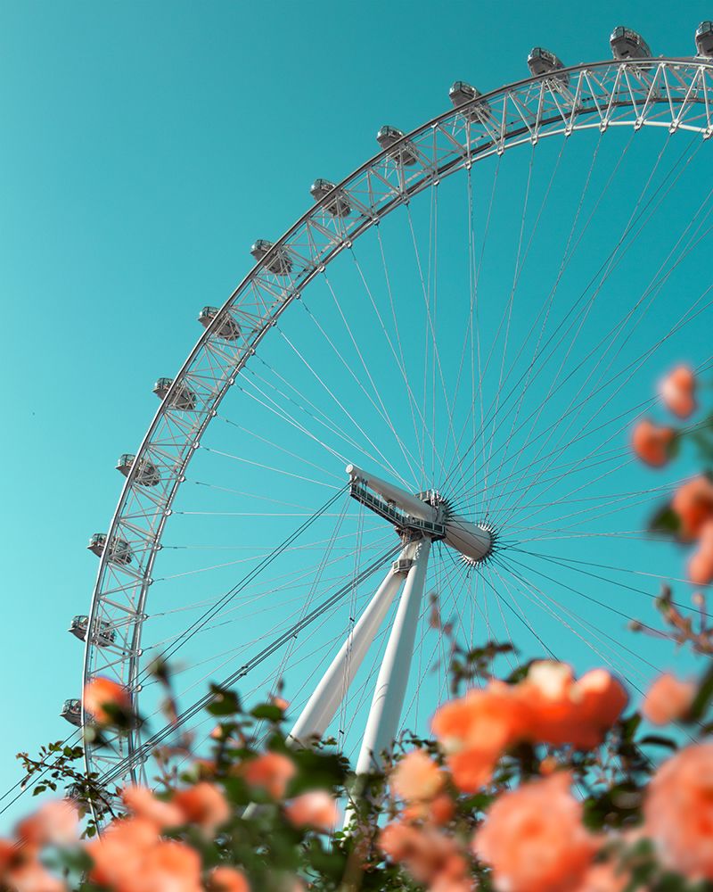 Magical London Eye art print by Gabor Estefan for $57.95 CAD