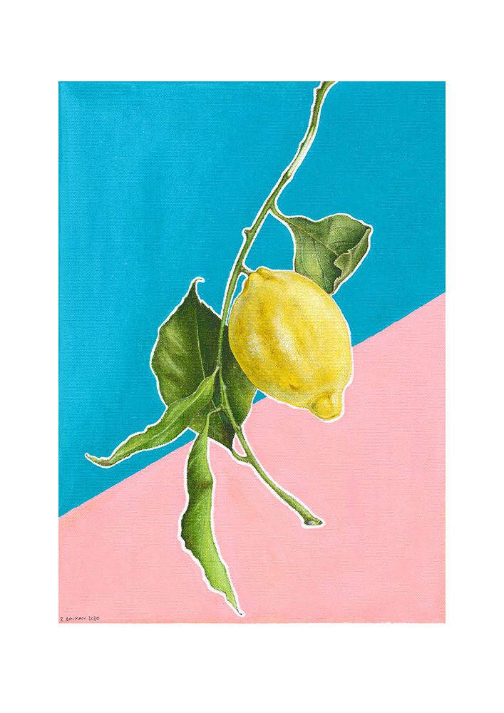 Bright Lemon art print by Roxanne Moolman for $57.95 CAD