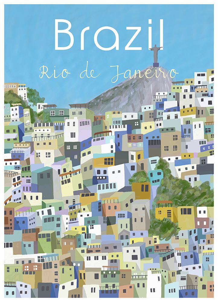 Dal 203 a Rio De Janeiro 25x35 art print by Carla Daly for $57.95 CAD