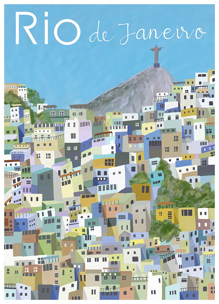 Dal 203 a Rio De Janeiro 25x35 art print by Carla Daly for $57.95 CAD