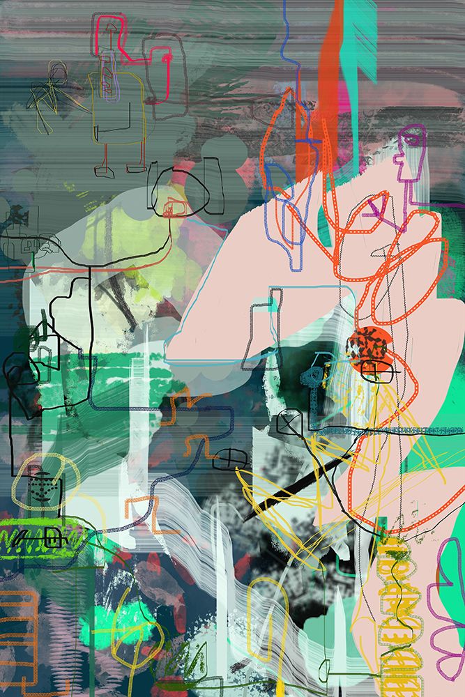 Urban Melange.png art print by Pelin Atilla for $57.95 CAD