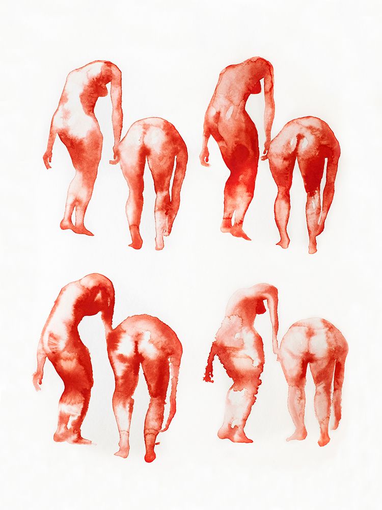 Figure Motion Study 2x4 art print by Joshua Hoskins for $57.95 CAD