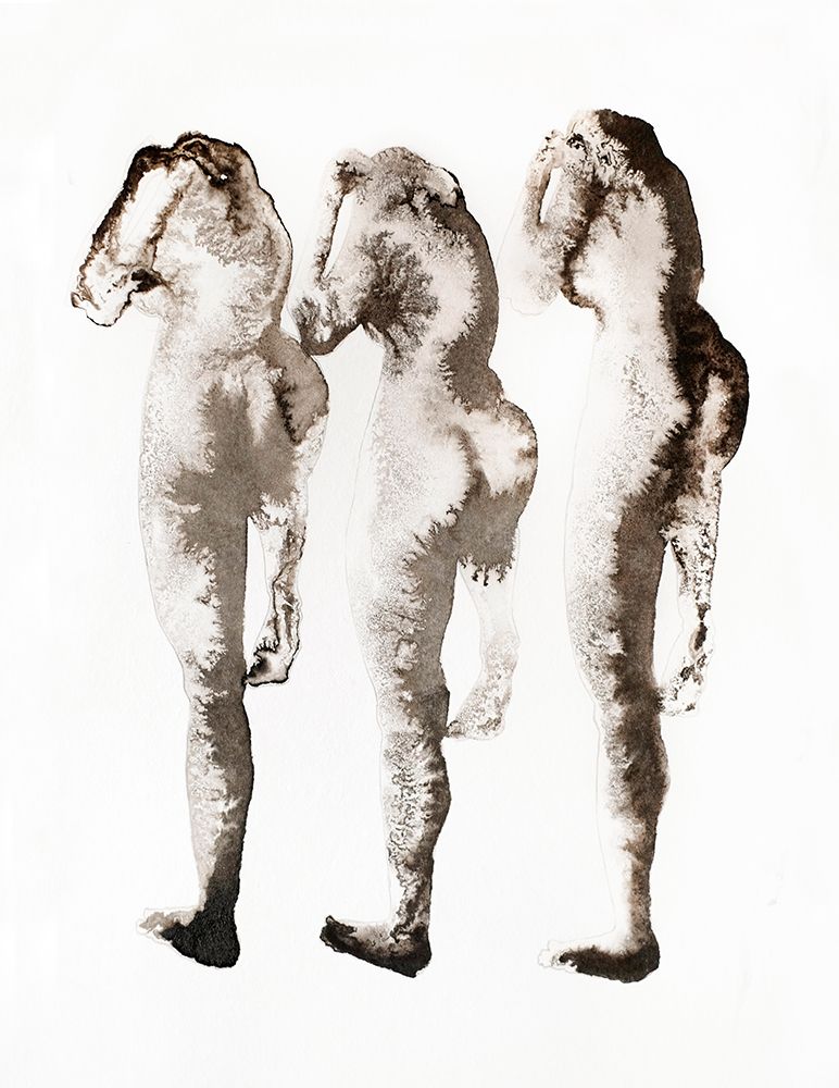 Figure Study 3x (nach Muybridge) art print by Joshua Hoskins for $57.95 CAD