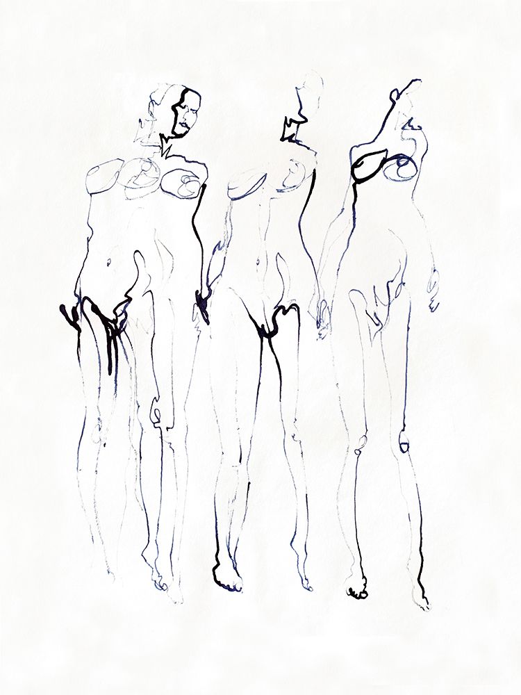 Figure Study 00 art print by Joshua Hoskins for $57.95 CAD