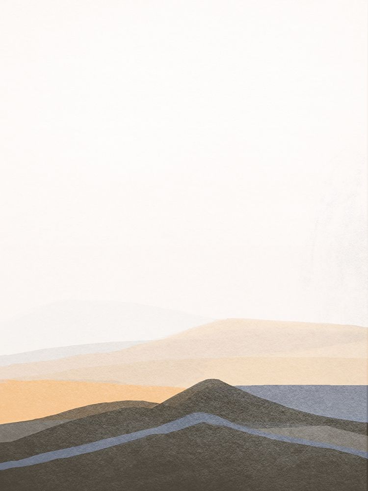 Layered Horizons art print by Arohika Verma for $57.95 CAD