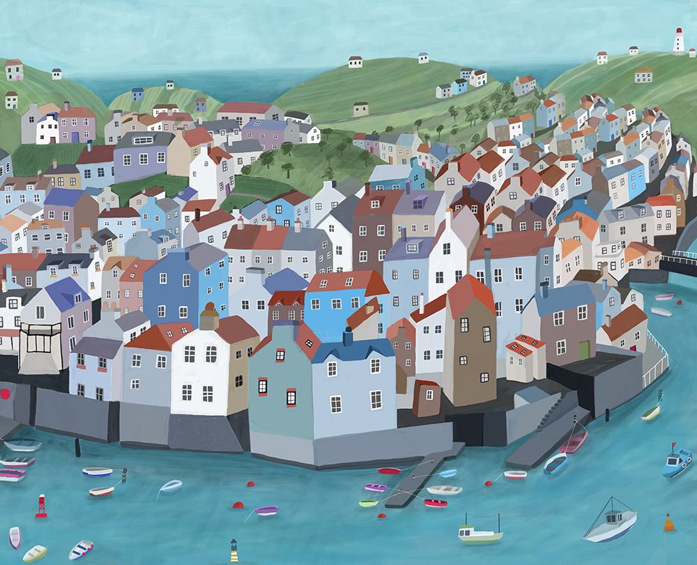 Staithes art print by Carla Daly for $57.95 CAD