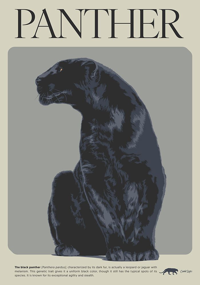 PANTHER art print by Cranio Design for $57.95 CAD