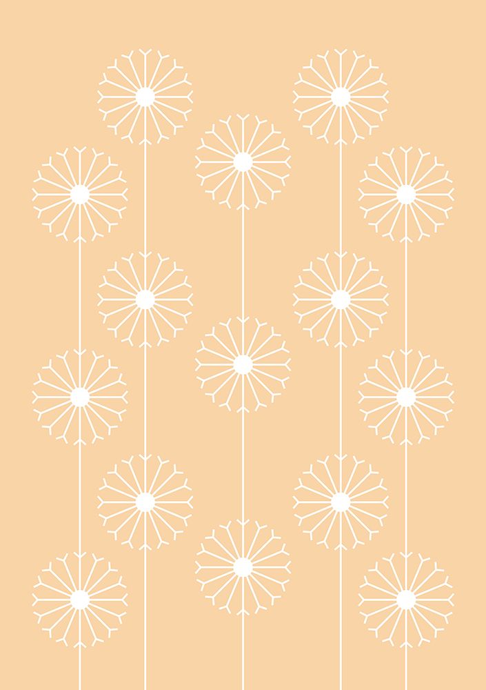 Dandelion Pattern #1 art print by kathrinmay for $57.95 CAD