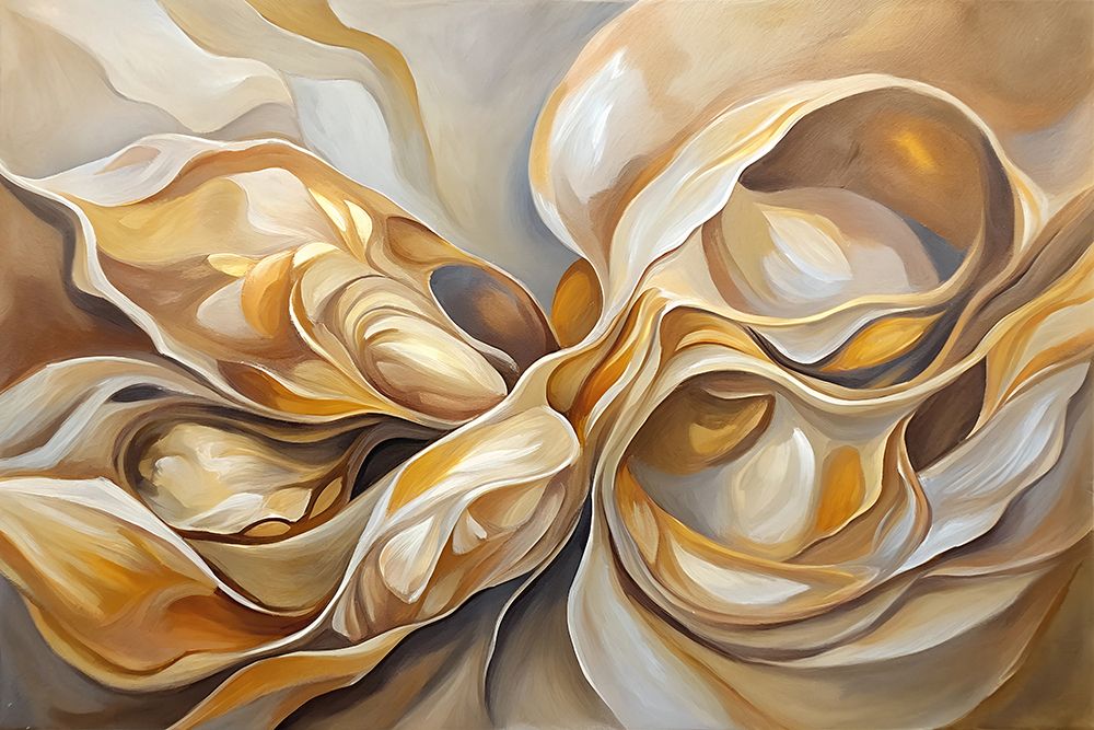 Ethereal Desert Waves art print by Miguel Bruzual for $57.95 CAD