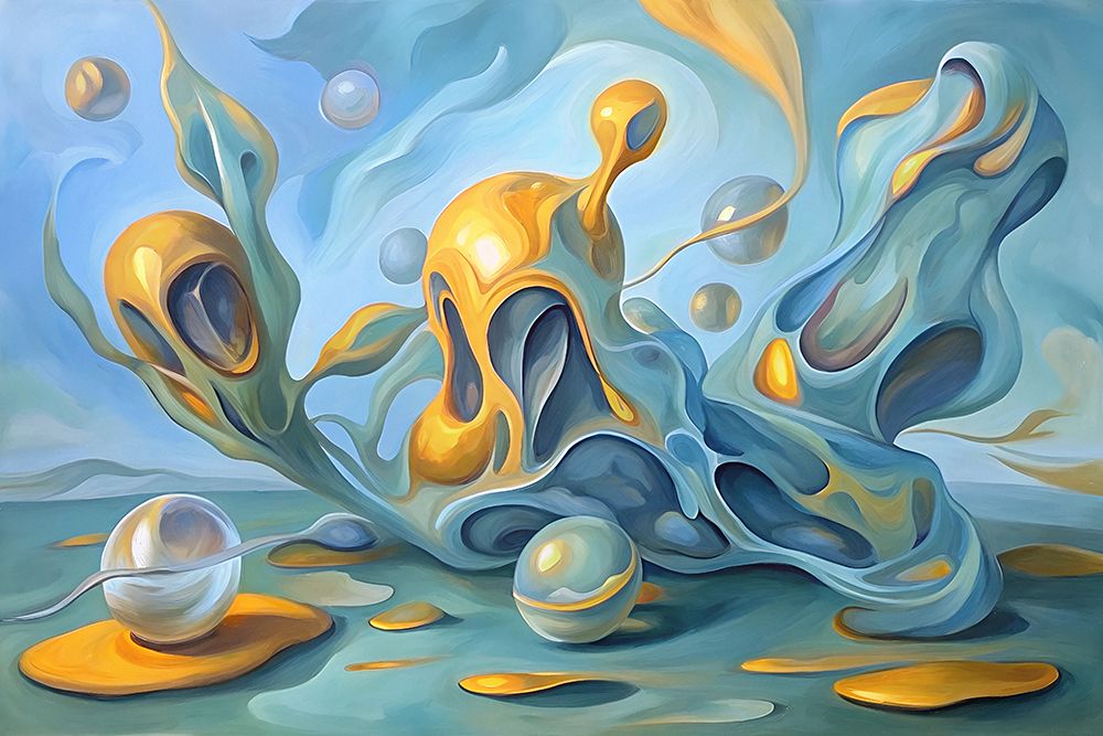 Liquid Dreamscape art print by Miguel Bruzual for $57.95 CAD