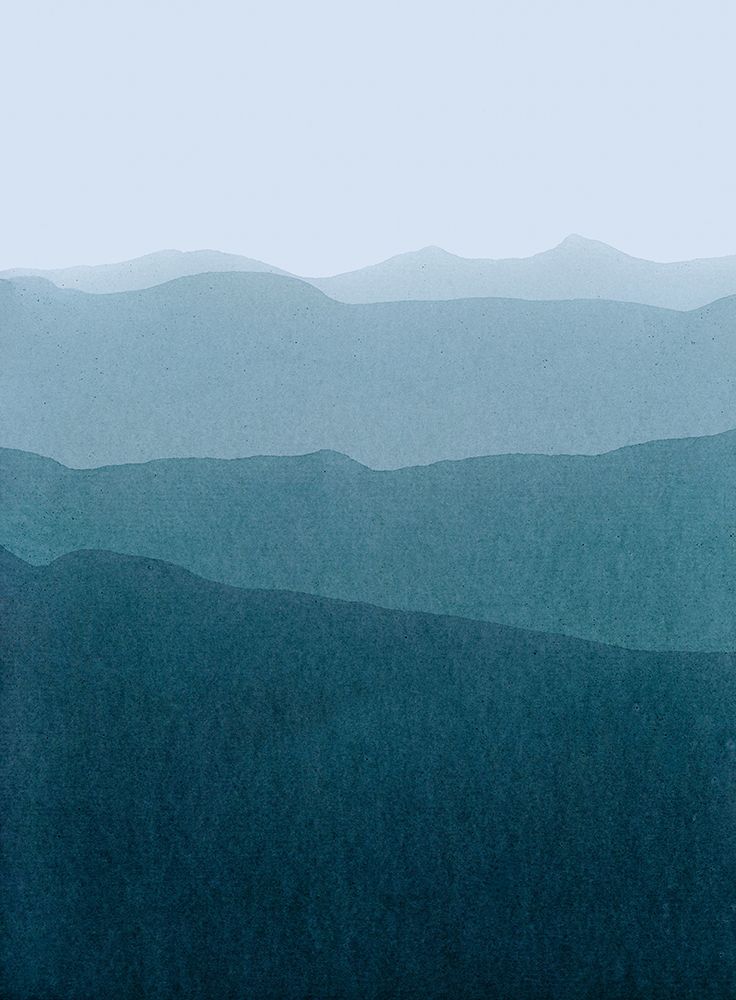 Gradient Landscape art print by Iris Lehnhardt for $57.95 CAD