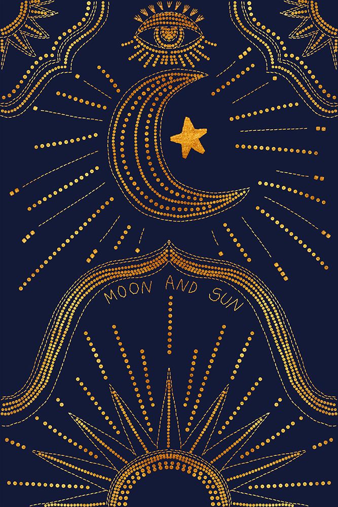 Moon and Sun art print by DePaulo for $57.95 CAD