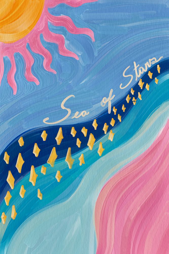 Sea of Stars art print by DePaulo for $57.95 CAD