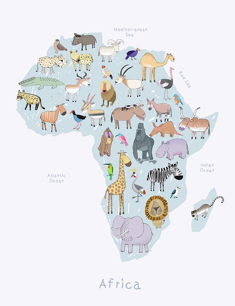 Africa art print by Carla Daly for $57.95 CAD