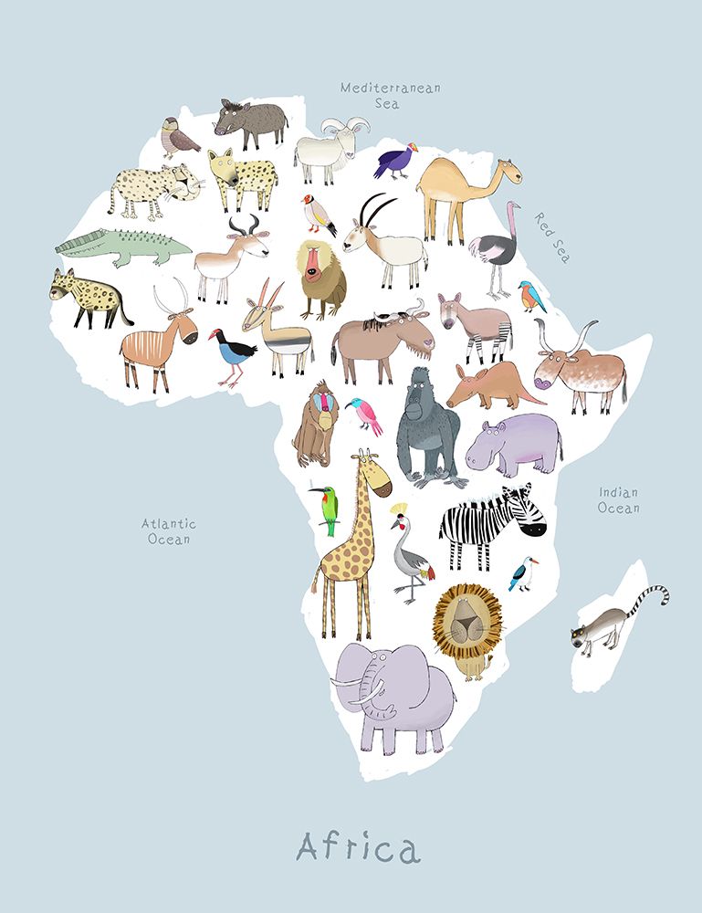 Africa art print by Carla Daly for $57.95 CAD