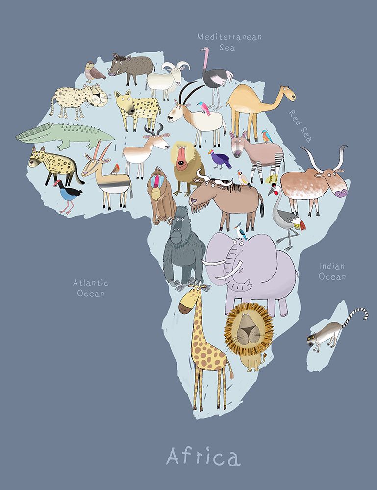 Africa art print by Carla Daly for $57.95 CAD