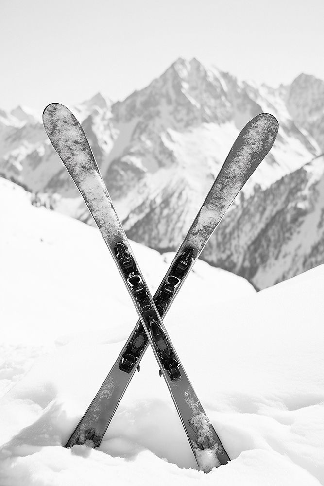 Skies Apls Black and White art print by Pictufy for $57.95 CAD