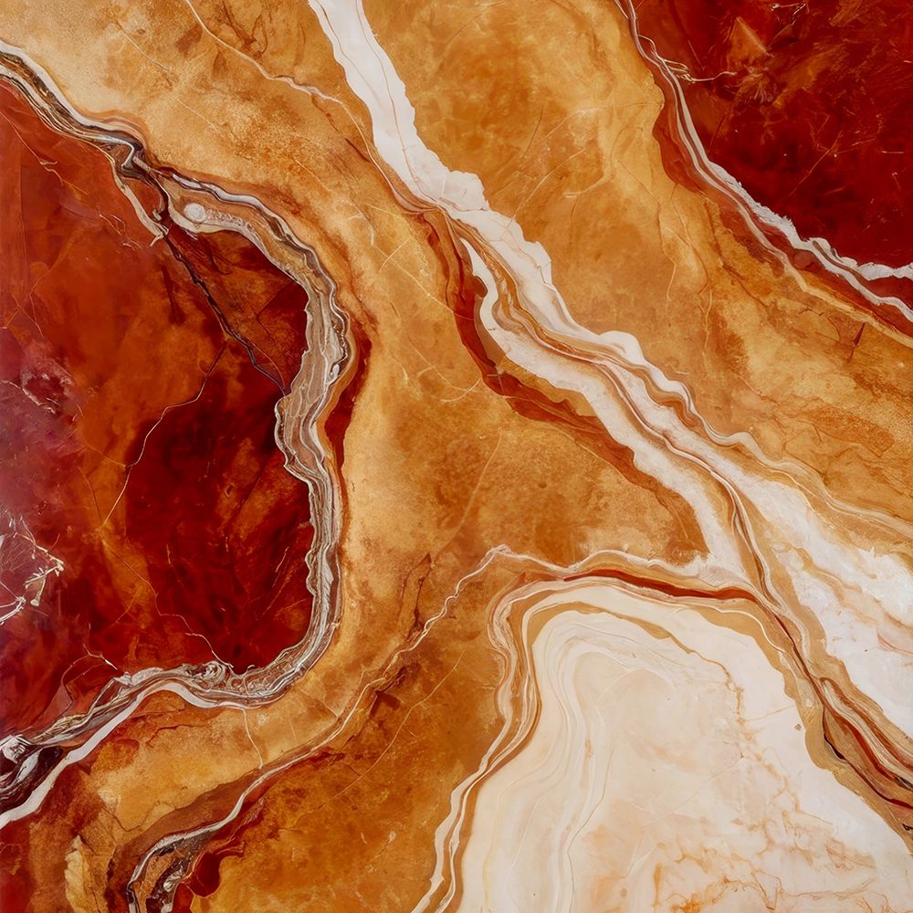 Fiery Earth Layers art print by Alpenglow Workshop for $57.95 CAD