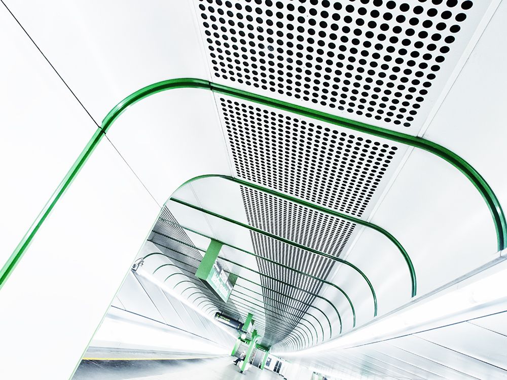 Green Line art print by Dragan Jovancevic for $57.95 CAD