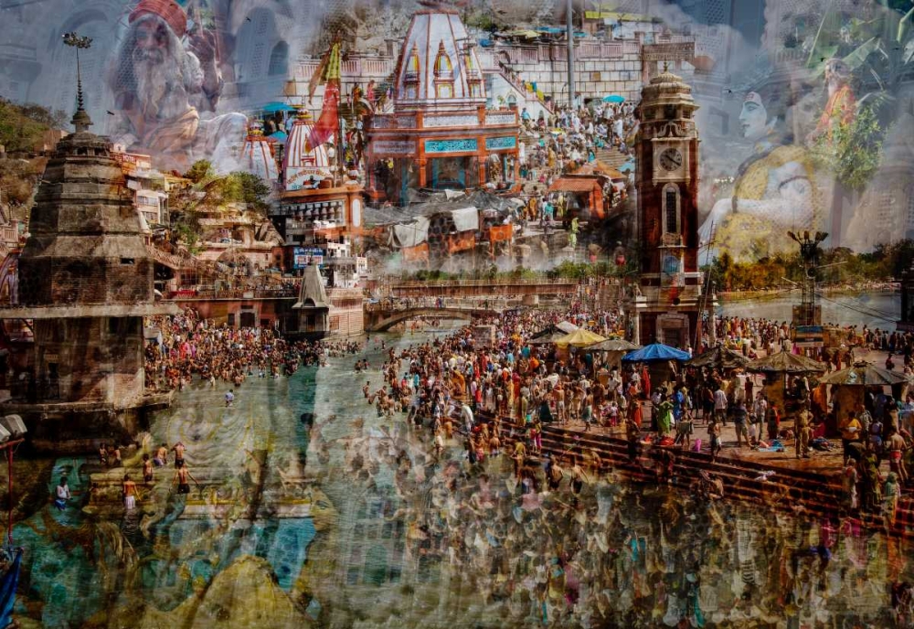 Holy India art print by Ralf Kayser for $57.95 CAD