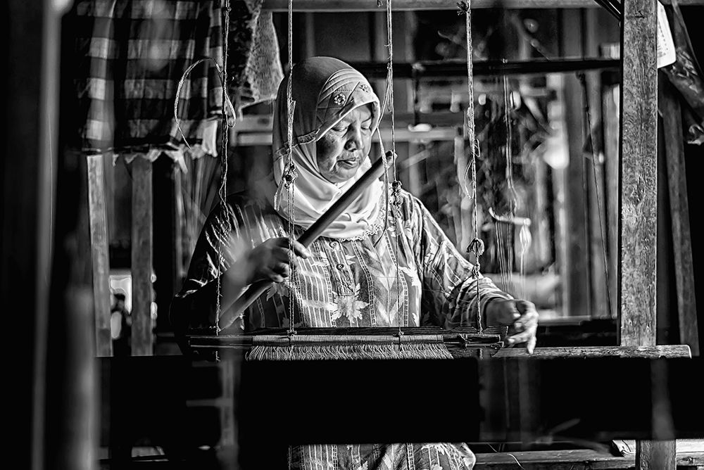 Songket Maker art print by Erwin Astro for $57.95 CAD