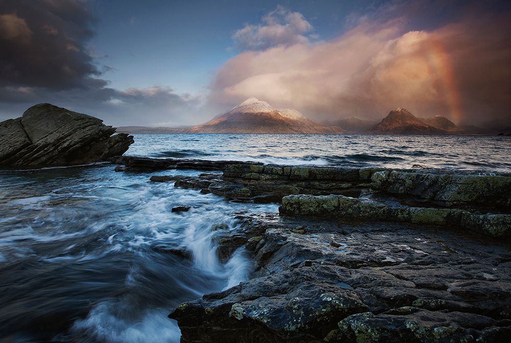 Rainbow at Elgol art print by Freddie Ridge for $57.95 CAD