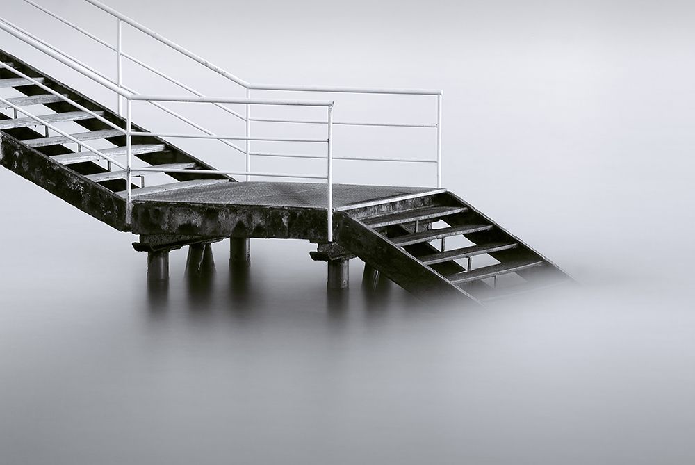 Downstairs art print by Inigo Barandiaran for $57.95 CAD
