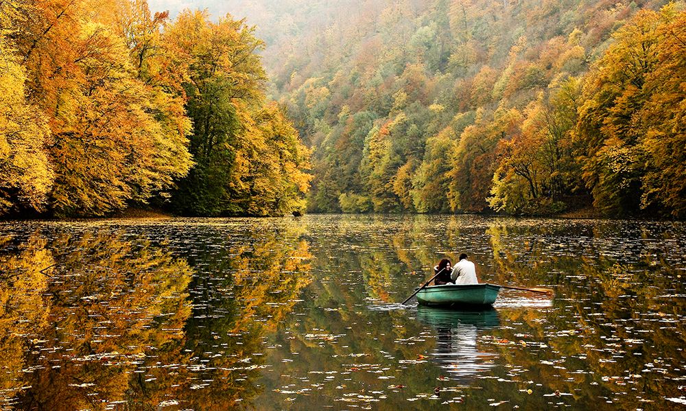 Autumn Idyll art print by Leicher Oliver for $57.95 CAD