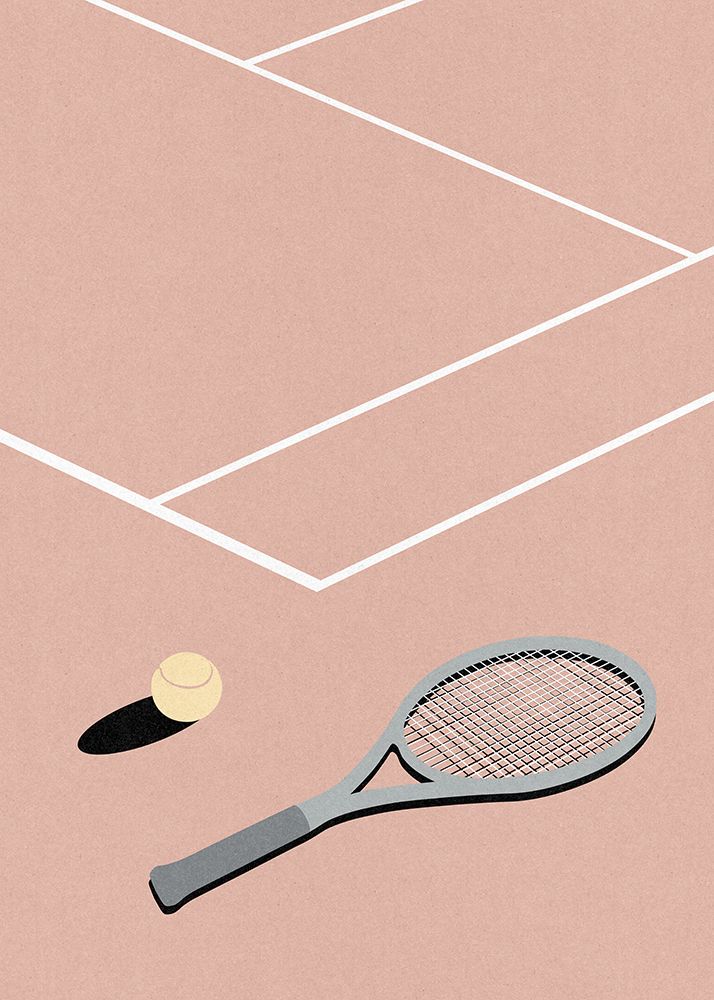 Rosi Feist Lawn Tennis Club art print by Rosi Feist for $57.95 CAD