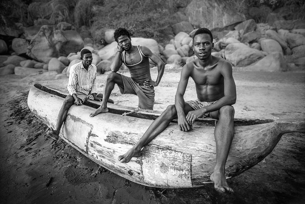 Fishermen art print by Carlos German Romero for $57.95 CAD