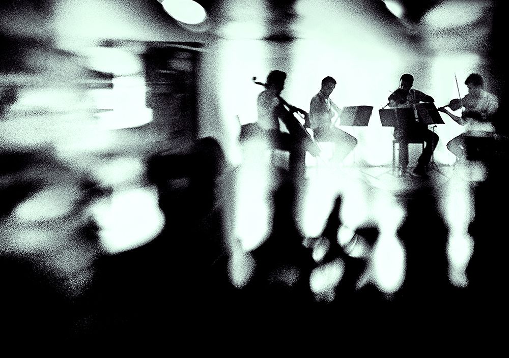Rhapsody In Blue art print by Mirela Momanu for $57.95 CAD