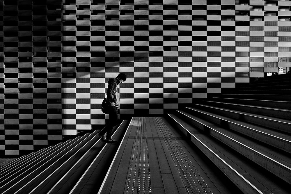 Stairs art print by Koji Sugimoto for $57.95 CAD