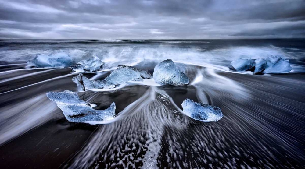 Blue Diamonds art print by Jesus M. Garcia for $57.95 CAD