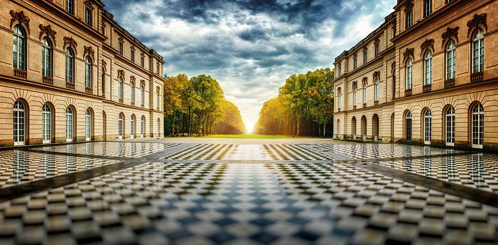 Herrenchiemsee Palace. art print by Juan Pablo De for $57.95 CAD
