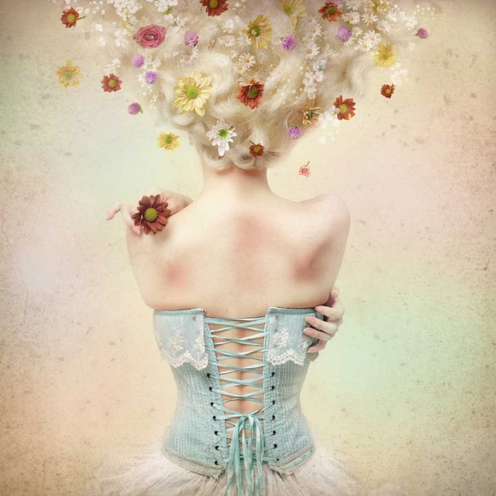Girl Of The Flower Garden art print by Kiyo Murakami for $57.95 CAD