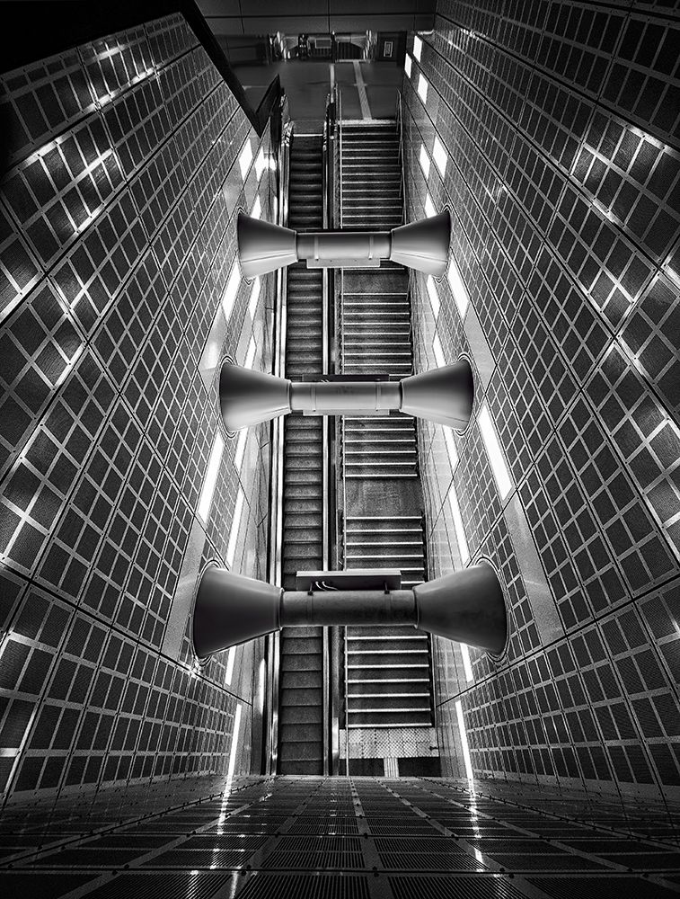 underground in motion art print by Ercan Sahin for $57.95 CAD