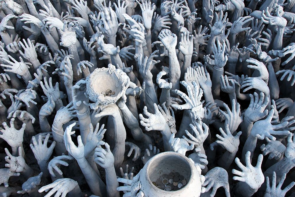 Hands from the Hell art print by Davide Abbatiello for $57.95 CAD