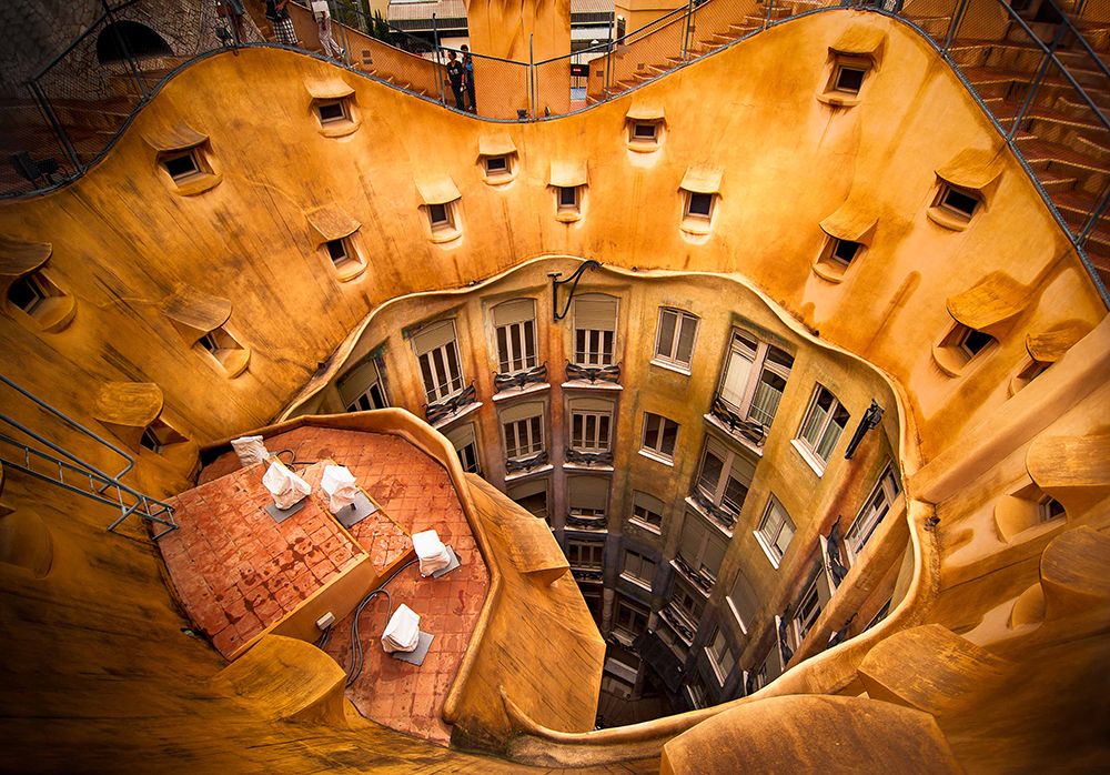 Antoni Gauda┬¡A??S La Pedrera art print by Nora De Angelli for $57.95 CAD