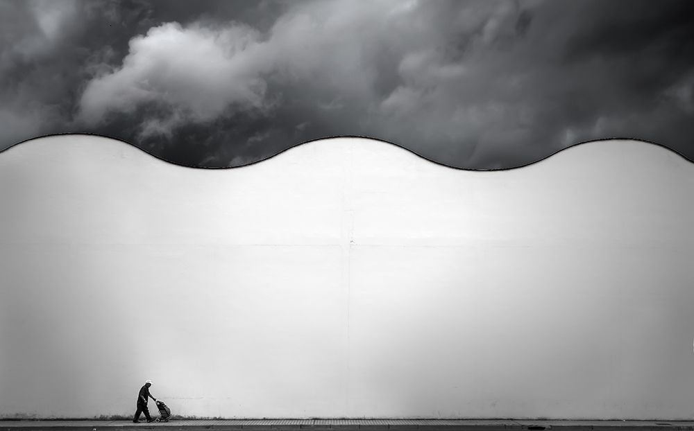 City Waves II art print by Andres Gamiz for $57.95 CAD