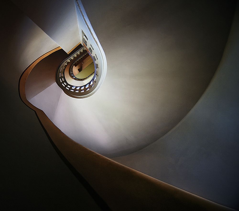 the Stairs of Nautilus art print by Holger Droste for $57.95 CAD