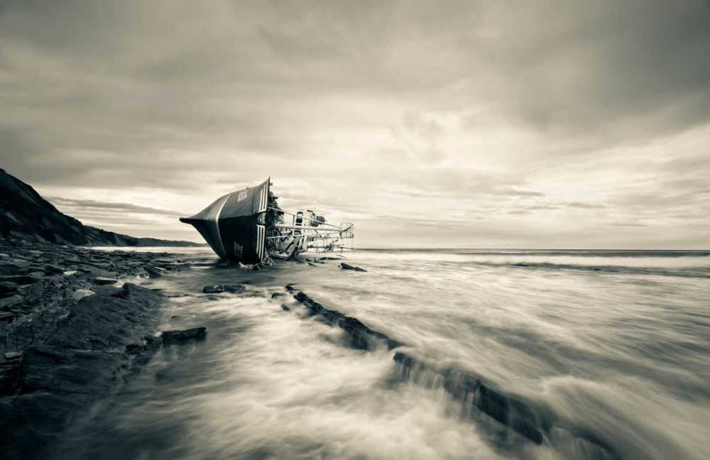 Defeated By The Sea art print by Inigo Barandiaran for $57.95 CAD