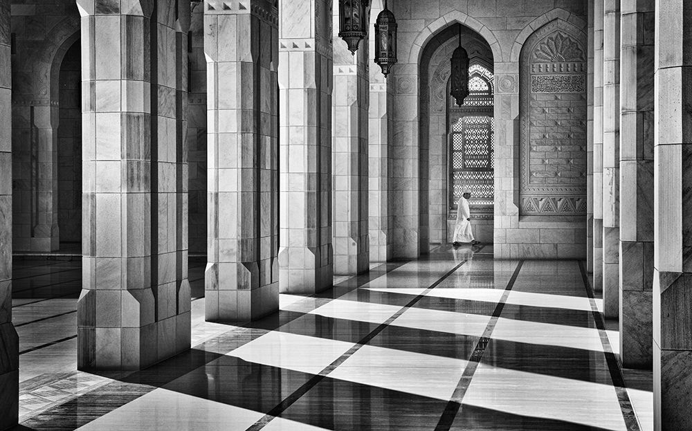 Shadows in the mosque art print by Izidor Gasperlin for $57.95 CAD