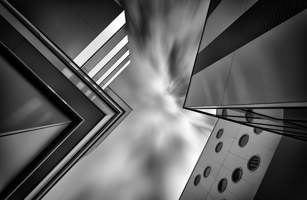 Skyscrapers art print by Wim Schuurmans for $57.95 CAD