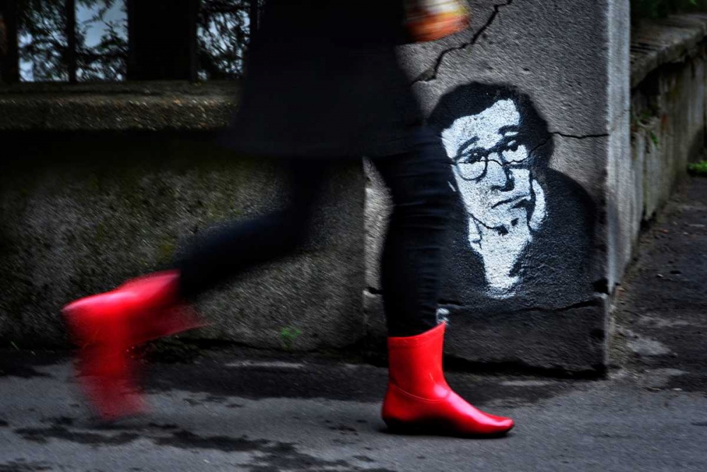 Red Boots art print by Dragan M. Babovic for $57.95 CAD
