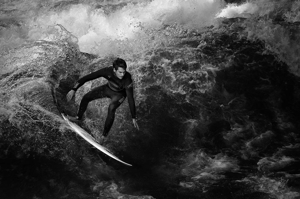 Surfing To Kingdom Come art print by Christoph Hessel for $57.95 CAD